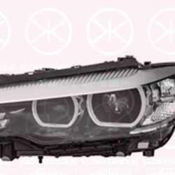 Prieinis žibintas, LED, ZKW (dešinė), 6311 7 214 956 (BMW), 63117214956 (BMW)