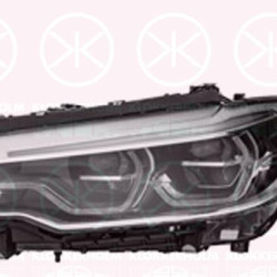 Prieinis žibintas, LED, ZKW (dešinė), 6311 7 214 962 (BMW), 63117214962 (BMW)