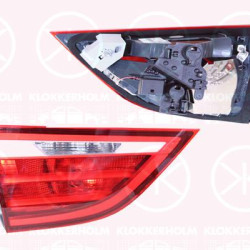 Tail Light Assembly, Right, Inner Section, for vehicles with LED headlights, with bulb holder, OLSA, 63 21 7 329 792 (BMW), 63217329792 (BMW)