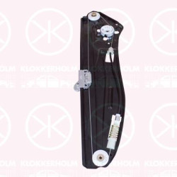 Window Regulator, without electric motor, Electric, Right Rear, 51 35 7 138 864 (BMW), 51 35 7 202 482 (BMW)