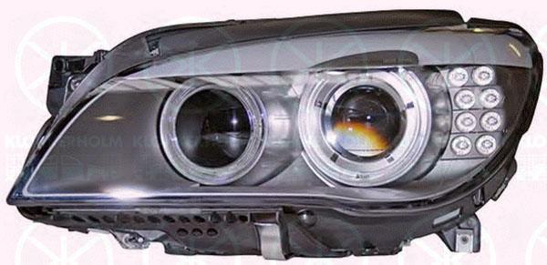 Headlight, with daytime running light, Bi-Xenon, with motor for headlamp levelling, ZKW, Left, 63 11 7 225 229 (BMW)