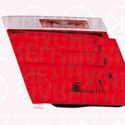 Tail Light Assembly, LED, with bulb holder, Right, Inner Section, AL, 63 21 7 182 206 (BMW), 7 182 206 (BMW)