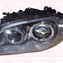 Headlight, Right, Bi-Xenon, with daytime running light, without control unit for Xenon, with motor for headlamp levelling, Valeo, 63 11 7 181 290 (BMW)