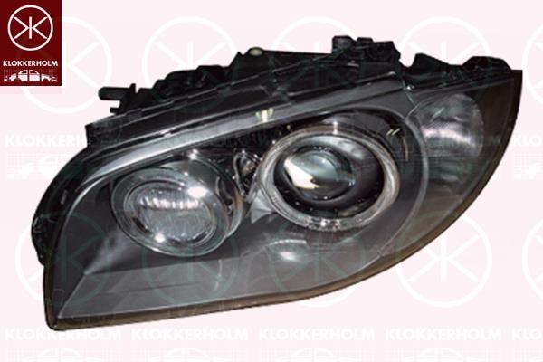 Headlight, with dynamic bending light, with daytime running light, Bi-Xenon, with motor for headlamp levelling, Valeo, Right, Illuminance [lx]: 25, 63 11 7 181 294 (BMW)