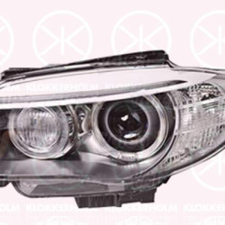 Headlight, Left, Bi-Xenon, with dynamic bending light, with daytime running light, with motor for headlamp levelling, without control unit for Xenon, Valeo, 63 11 7 273 837 (BMW)