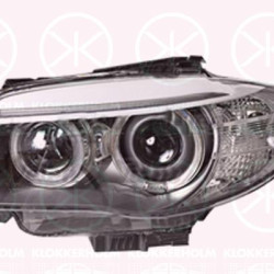 Headlight, Right, Bi-Xenon, with daytime running light, with motor for headlamp levelling, without control unit for Xenon, Valeo, 63137273832 (BMW)