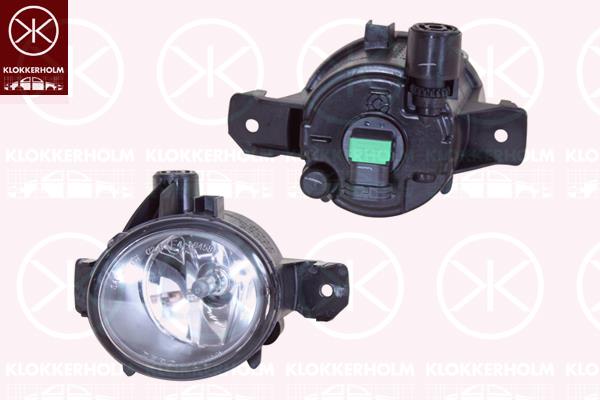 Front Fog Light, H11, without bulb holder, Right Front, 63 17 6 924 656 (BMW), 63177837502 (BMW)