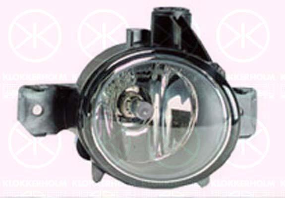 Front Fog Light, H11, Valeo, Right Front, 63 17 6 924 656 (BMW), 63177837502 (BMW)