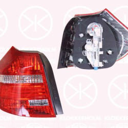 Tail Light Assembly, Left, Indicator Colour: white, with bulb holder, Valeo, 63 21 7 164 955 (BMW)