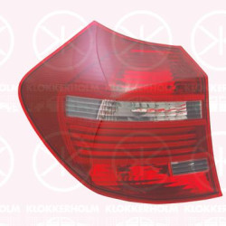 Tail Light Assembly, LED, without bulb holder, Left, Indicator Colour: Smoke Grey, 63 21 0 432 623 (BMW)