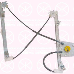 Window Regulator, 4-dr, OE-type, without electric motor, Electric, Right Front, 51 33 7 138 466 (BMW)