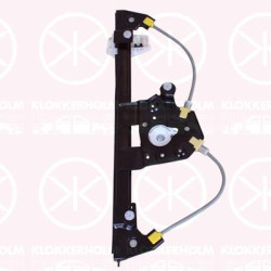 Window Regulator, OE-type, without electric motor, Electric, Left Rear, 51 35 7 138 467 (BMW)