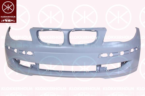 Bumper, Front, w/primer, 51 11 7 185 125 (BMW)