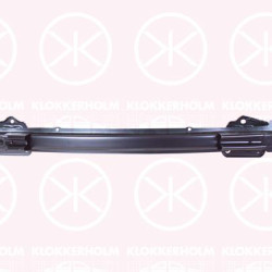 Support, bumper, Rear, Steel, 51 12 7 058 465 (BMW)