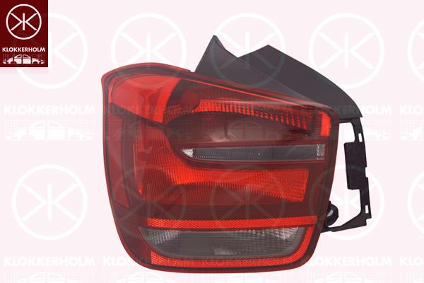 Tail Light Assembly, without bulb holder, Left, 63 21 7 270 095 (BMW)