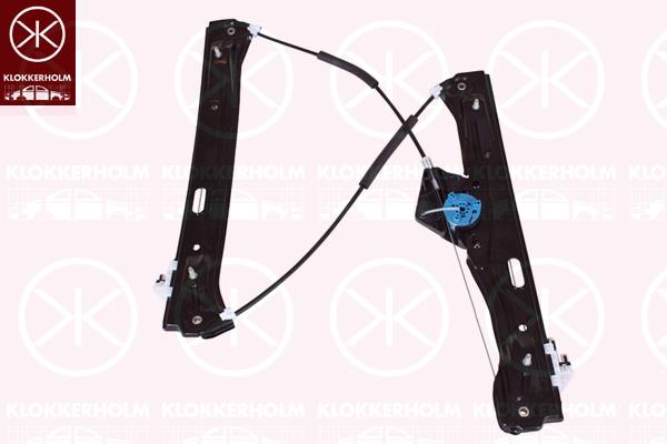 Window Regulator, 5-drs, without electric motor, Electric, Right Front, 51 33 7 281 882 (BMW), 7281882 (BMW)