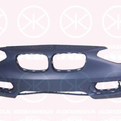 Bumper, w/primer, Front, with hole(s) for parking distance control, with hole(s) for washer nozzle, 51 11 7 292 959 (BMW)