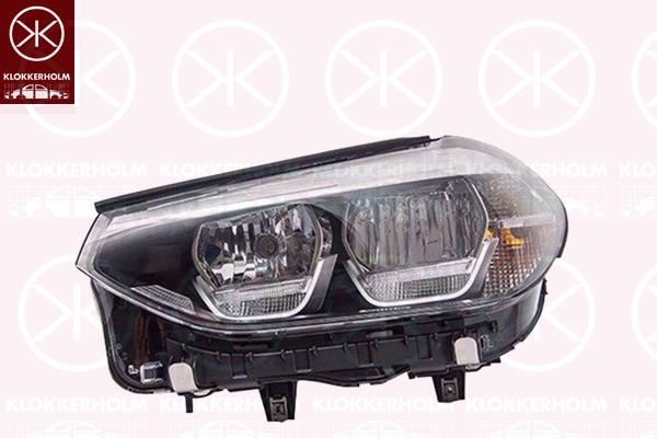 Priekinis žibintas, H7, LED, su varikliuku (kairė), 63117466131 (BMW)