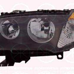 Headlight, Left, Illuminance [lx]: 12.5, H7/H7, Indicator Colour: yellow, with motor for headlamp levelling, 63 12 3 418 399 (BMW), 63 12 6 919 657 (BMW)