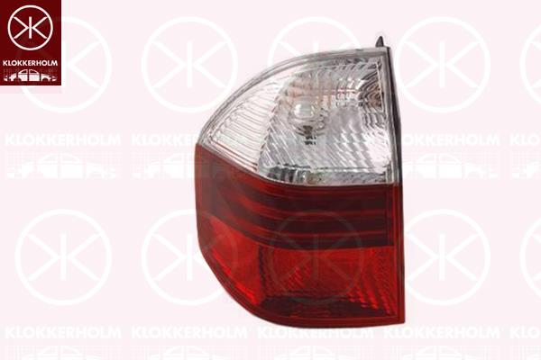 Tail Light Assembly, Left, Outer section, LED, Indicator Colour: white, ULO, 63 21 7 162 209 (BMW), 63217162209 (BMW)