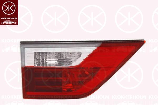 Tail Light Assembly, Right, Inner Section, with bulb holder, ULO, 63 21 7 162 214 (BMW), 63217162214 (BMW)