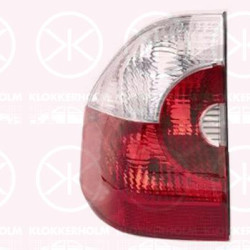 Tail Light Assembly, Left, Outer section, Indicator Colour: white, without bulb holder, ULO, 63 21 6 990 169 (BMW), 63216990169 (BMW)