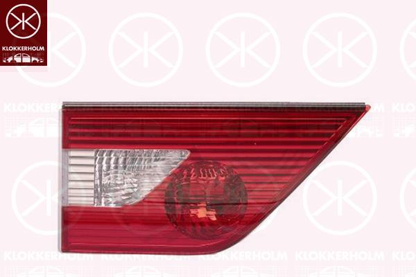 Tail Light Assembly, Left, Inner Section, without bulb holder, ULO, 63 21 3 420 204 (BMW), 63213414011 (BMW), 63213420204 (BMW)