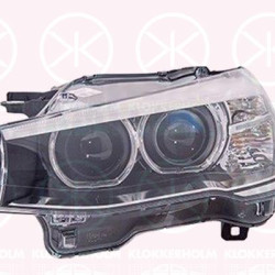 Priekinis žibintas, Bi-Xenon, LED, su varikliuku, be Xenon valdymo, D1S, PY21W (kairė), 63 11 7 401 131 (BMW), 63117401131 (BMW), 7 401 131 (BMW)