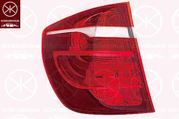 Galinis žibintas, LED, P21W (dešinė), 63 21 7 217 312 (BMW), 63217217312 (BMW)