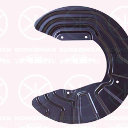 Splash Guard, brake disc, Front Axle Right, for brake disc diameter [mm]: 328, Diameter 1/Diameter 2 [mm]: 370/150, Aluminium, 34 10 6 787 514 (BMW), 34106787514 (BMW)