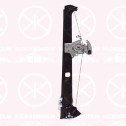 Window Regulator, OE-type, without electric motor, Electric, Left Rear, 51 35 7 125 059 (BMW), 51 35 7 125 089 (BMW)