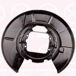 Splash Guard, brake disc, Rear Axle Right, for brake disc diameter [mm]: 324, 34 21 6 750 386 (BMW), 34216750386 (BMW)