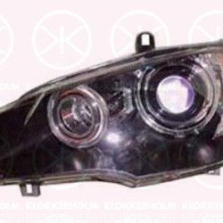 Headlight, Left, Bi-Xenon, with motor for headlamp levelling, without control unit for Xenon, without cornering light, AL, 63 11 7 223 723 (BMW), 63 11 7 288 991 (BMW), 63 12 7 192 559 (BMW)