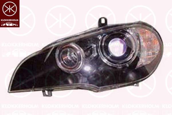 Headlight, Right, Illuminance [lx]: 25, Bi-Xenon, with motor for headlamp levelling, without control unit for Xenon, with dynamic bending light, AL, 63 11 7 233 016 (BMW), 63 12 7 192 562 (BMW), 63 12 7 223 746 (BMW), 63117288996 (BMW)