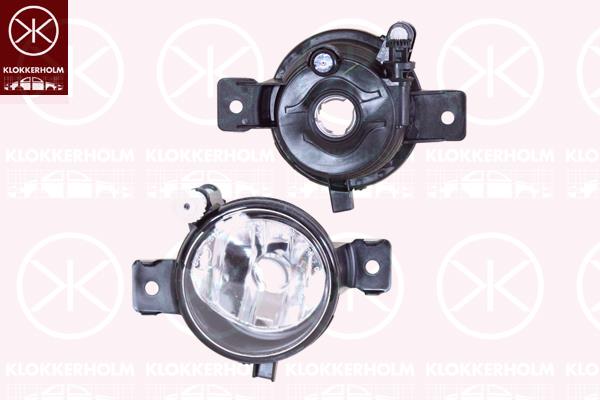 Front Fog Light, Right, H11, with cornering light, Hella-type, 63 17 7 237 434 (BMW), 7237434 (BMW)