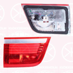 Tail Light Assembly, Right, Inner Section, LED, with bulb holder, 63 21 7 158 944 (BMW), 63 21 7 200 822 (BMW), 63 21 7 295 340 (BMW)