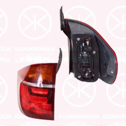 Tail Light Assembly, Left, Outer section, LED, P21W, W16W, with bulb holder, 63 21 7 227 789 (BMW)