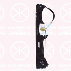 Window Regulator, OE-type, without electric motor, Electric, Left Rear, 51 35 7 166 381 (BMW)