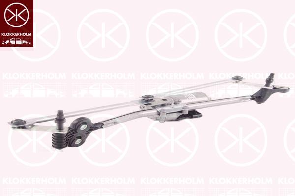 Window Cleaning System, Front, Set, with electric motor, for left-hand drive vehicles, 61614418698 (BMW), 61614848603 (BMW), 61617153733 (BMW), 61617200510 (BMW)