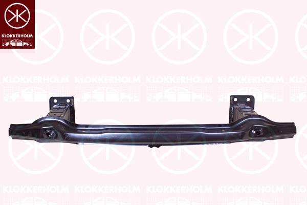 Support, bumper, Steel, Front, 51 11 7 165 458 (BMW)