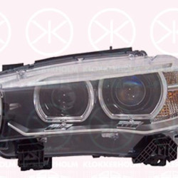 Headlight, Left, Illuminance [lx]: 17.5, Bi-Xenon, without control unit for Xenon, AL, 63 11 7 317 101 (BMW), 63117317101 (BMW)