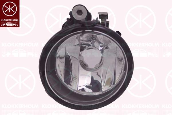 Front Fog Light, Right Front, H8, Hella-type, 63 17 7 238 788 (BMW)