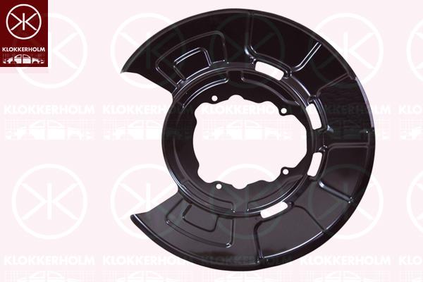 Splash Guard, brake disc, Rear Axle Left, Rear Axle Right, for brake disc diameter [mm]: 320, Diameter 1/Diameter 2 [mm]: 360/120, Aluminium, 34 11 6 771 967 (BMW), 34 11 6 857 981 (BMW), 34116771967 (BMW), 34216857981 (BMW)