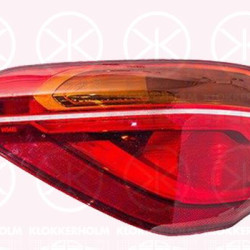 Tail Light Assembly, Left, Outer section, for vehicles with LED headlights, LED, with bulb holder, P21W, OLSA, 63217350715 (BMW), 63217488545 (BMW)