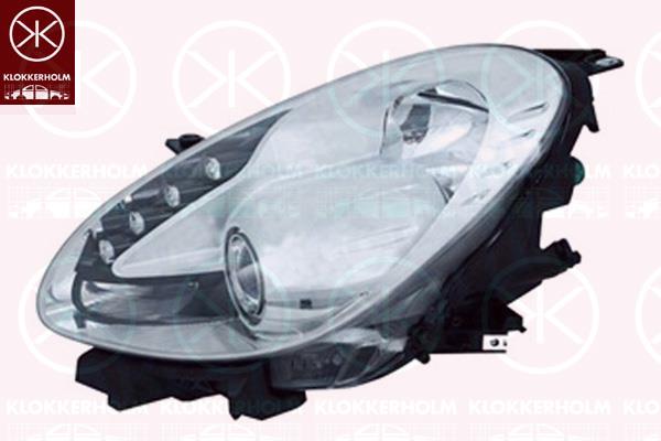 Headlight, H7/H1, with motor for headlamp levelling, Right, AL, 0000050520227 (ALFAROME), 0000050526753 (ALFAROME), 0000050530878 (ALFAROME), 0000050547542 (ALFAROME), 50526753 (ALFAROME)