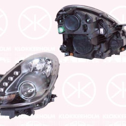 Headlight, Left, Illuminance [lx]: 20, H7/H1, Housing Colour: black, with motor for headlamp levelling, AL, 0000050526808 (ALFAROME), 0000050526809 (ALFAROME), 000050520219 (ALFAROME), 0000050530891 (ALFAROME), 0000050546571 (ALFAROME), 0000050553077 (ALFAROME), 50520220 (ALFAROME), 50526809 (ALFAROME), 50530891 (ALFAROME), 50546571 (ALFAROME)