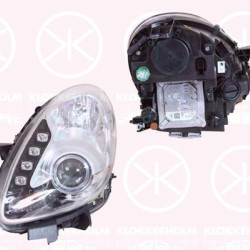 Headlight, Left, Illuminance [lx]: 20, Bi-Xenon, with control unit for aut. LDR, with motor for headlamp levelling, with dynamic bending light, D1S/H1, AL, 0000050520223 (ALFAROME), 0000050526813 (ALFAROME), 0000050530894 (ALFAROME), 0000050547550 (ALFAROME), 50513396 (ALFAROME), 50520223 (ALFAROME), 50526813 (ALFAROME), 50530894 (ALFAROME), 50547550 (ALFAROME)