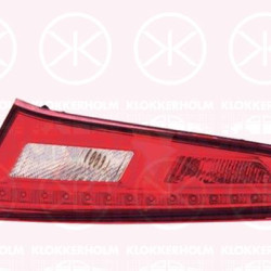 Tail Light Assembly, Left, Inner Section, with bulb holder, 0000050513401 (ALFAROME), 0000050531133 (ALFAROME), 50513401 (ALFAROME), 50531133 (ALFAROME)