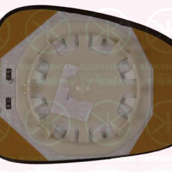 Mirror Glass, exterior mirror, OE-type, Blue-tinted, Left, Heatable, 0000050529395 (ALFAROME), 0000071754401 (ALFAROME), 71754401 (ALFAROME)