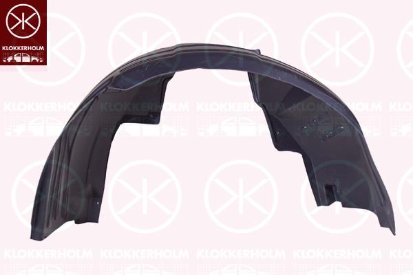 Liner, wheelhouse, Plastic, Left Front, 0000050513413 (ALFAROME), 50513413 (ALFAROME)